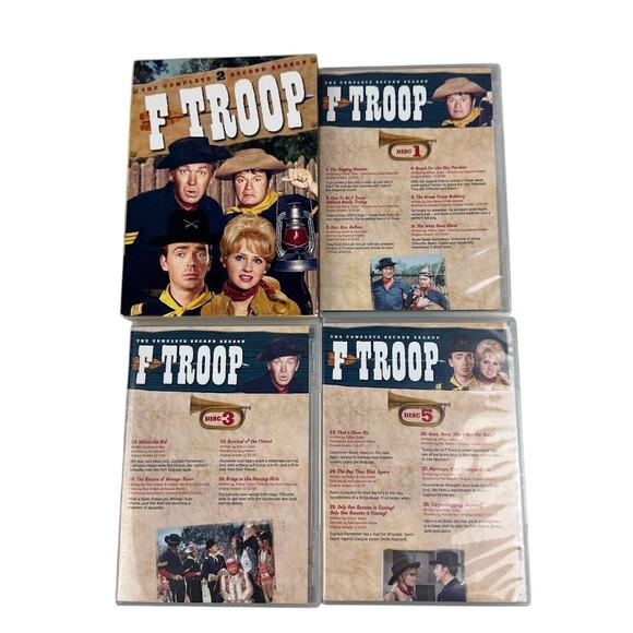 F Troop: The Complete First & Second Season DVD Set (12-Disc Collection) - Picture 4 of 5